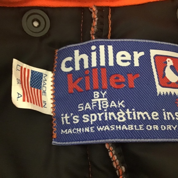 SafTbac Chiller Killer Orange Jumpsuit Made In USA SizeXXL - Picture 16 of 16